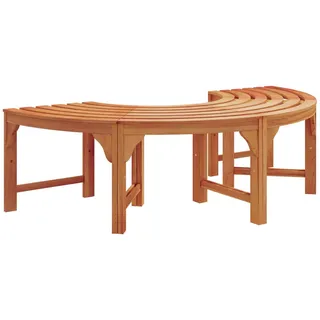 vidaXL Baumbank 160 x 45 cm Braun