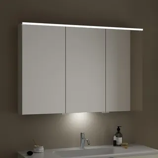 120 cm weiß glanz LED-Waschtischbeleuchtung