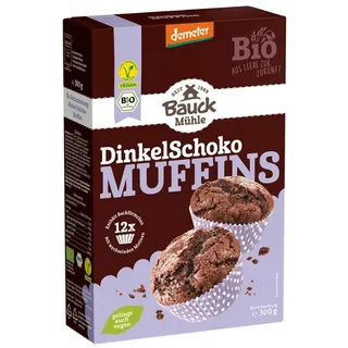 Backmischung - Muffins DinkelSchoko 300g | BAUCK MÜHLE
