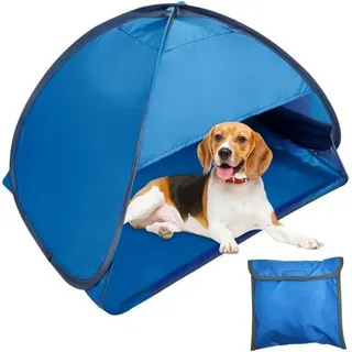 LuxusKollektion Strandmuschel Mini Pop-Up Strand Sonnenzelt Kopf- und Handy-Schutz mit