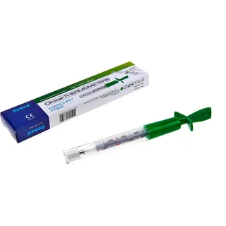 Romed klassisches Fieberthermometer analog ohne Quecksilber
