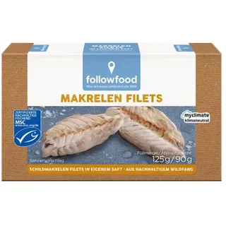 followfish Schildmakrelen Filets in eigenem Saft