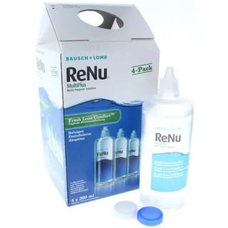 Bausch+Lomb ReNu Multiplus Kombilösung weiche Kontaktlinsen 6-Monatspack 4x360ml