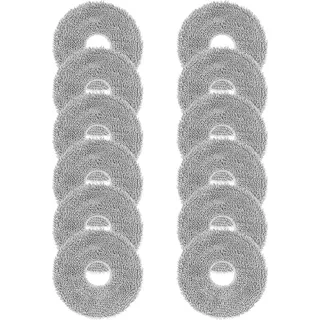 12x Wischtuch kompatibel mit Dreame  L10 /L10s Ultra Putzroboter - Mopptuch, Wischmopp-Pad - Mikrofasertuch