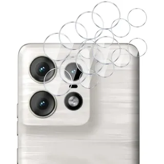 GMUJIAO [4 Stück Kamera Schutzfolie Linse kompatibel mit Motorola Edge 50 Pro,Motorola Edge 50 Pro Kamera Schutzfolie Linse,9H Härte,HD Kameraschutz[Anti-Kratzer]-Transparent