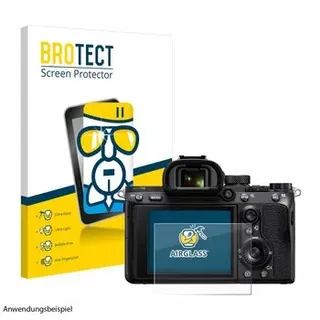 BROTECT AirGlass Schutz-Glas Panzer-Folie für Sony Alpha 7 III