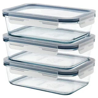IKEA Vorratsbehälter rechteckig transparent 1,0 l