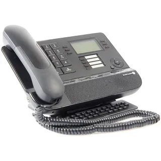 Alcatel Lucent 8028 Premium DeskPhone Systemtelefon QWERTZ schwarz