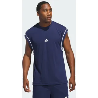 adidas Herren Basketball All-World Sleeveless Tank T-Shirt