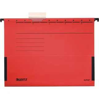 Leitz Hängetasche ALPHA A4 rot 25 Stück