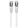 Intellinet Intellinet 741392 RJ45 6a Rohkabel 7 S/FTP 3 00m Weiß Halogenfrei 1St