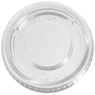 Transparenter flacher Rpet Deckel für Sauciere