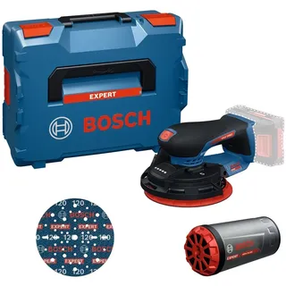 Robert Bosch Power Tools GmbH Akku-Exzenterschleifer EXEX18V-150-5, L-BOXX 162