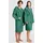 Bademantel Dark Sage/Artic Lime L