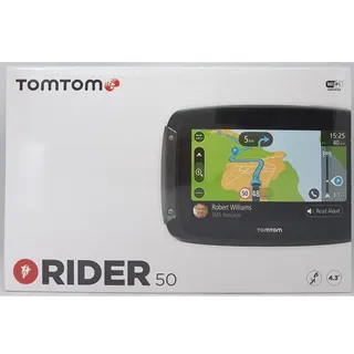 TomTom Rider 50 Motorrad-Navi 4,3 Zoll Westeuropa 23 Länder