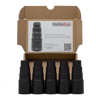 FixedByU Adapter für Staubsaugerrohre 21-35 mm Schwarz