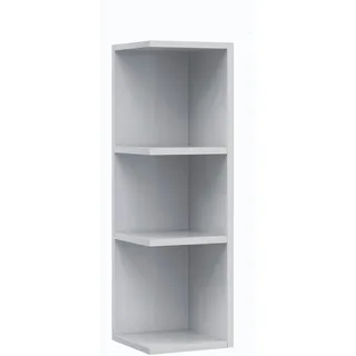 habeig Eckregal Mehrzweckregal Regal Badregal Badschrank weiß Bad, 65 cm hoch 5081