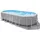 Oval Pool Set 610 x 305 x 122 cm inkl. Filterpumpe 26798