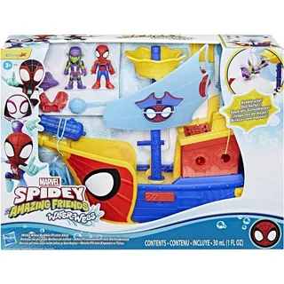 Hasbro Marvel Water-Webs Ahoi Piratenschiff Mit Seifenblasen