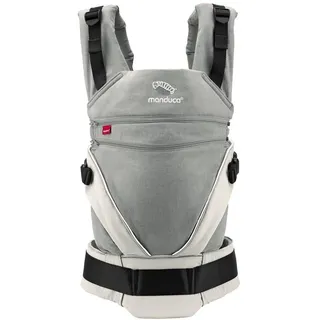 MANDUCA Babytrage und Rückentrage XT Cotton Grey White