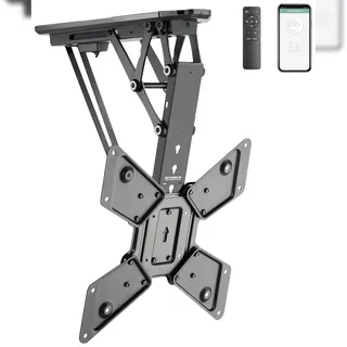 SpeaKa Professional SP-TVCM-510 TV-Deckenhalterung Zusammenklappbar, Mit Fernbedienung 58,4 cm (23) - 139,7 cm (55)