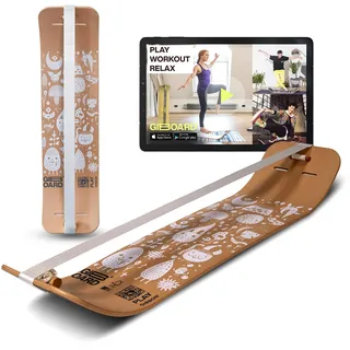 Gibbon Slackline - GIBOARD SET | Play White EINHEITSFARBE NO SIZE