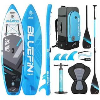 Bluefin SUP 2020 CRUISE SUP Board Set, Blau, 10"8'