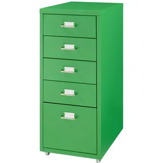 [en.casa] Kökar Schubladenschrank 69 cm x 28 cm x 41 cm Apfelgrün