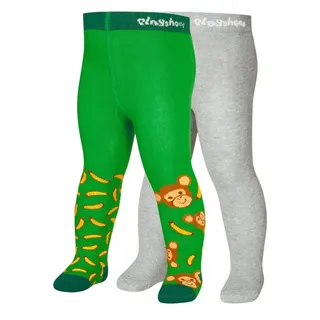 Playshoes Strumpfhose Affe 2er Set 62/68