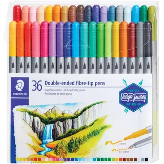 Staedtler 3200 Doppelfasermaler 36 St.