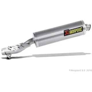 Akrapovic Akrapovič Slip-On Line Titanium R 1200 R 1200 GS 2004-2009 [S-B12SO2-HLTT]