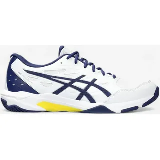 Herren Badmintonschuhe - Asics Gel-Rocket 11 weiß/indigo 42