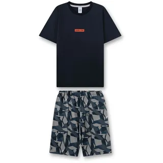 Sanetta Jungen-Schlafanzug kurz | Teens, Camouflage, Pyjama, Single Jersey, Baumwolle / 140