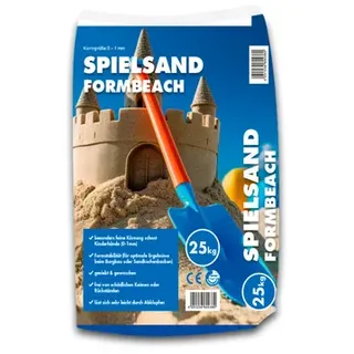 Spielsand »Formbeach«, 25 kg, Körnung: 0-1 mm - beige