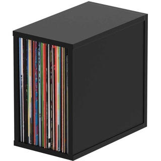 glorious hifi Glorious Plattenregal für 55 Schallplatten schwarz