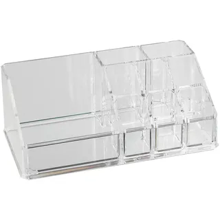 Testrut axentia Make-up-Organizer, Kunststoff, B/H/L: ca. 17,3x6,5x9,3 cm