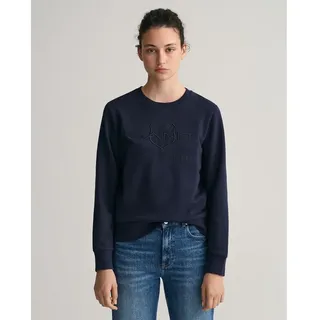GANT Tonal Archive Shield Sweatshirt Blau S
