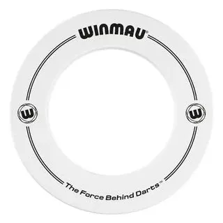 WINMAU Dart-Surround 807707, 1-teiliger Wandschutz, weiß, Ø 68cm