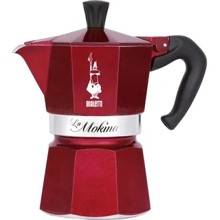 Deco Glamour 6 Tassen rot inkl. 2 Kaffeebecher