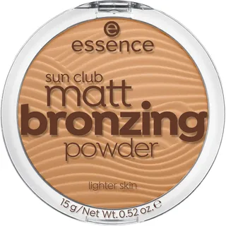 Essence sun Club matt bronzing powder, lighter skin natural