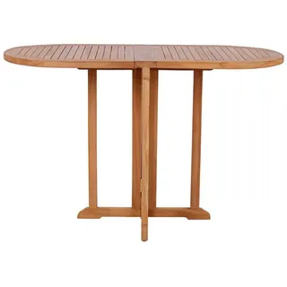 Mr. Deko Klapptisch Balcony Ø 120 x 75 cm Beige