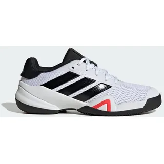 adidas Barricade Cloud White/Black/Red 36