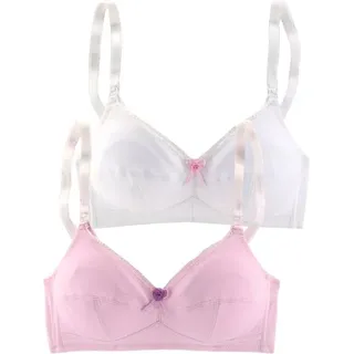 PETITE FLEUR Still-BH Damen flieder+weiß Gr.105E