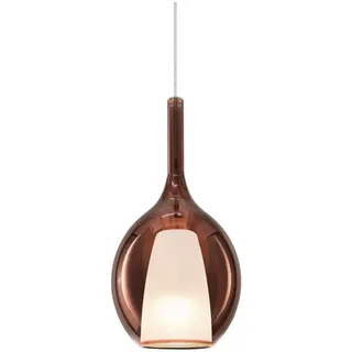 Ideal-Lux Kalique 2-flg. Ø 18 cm rauchfarben/ Kupfer