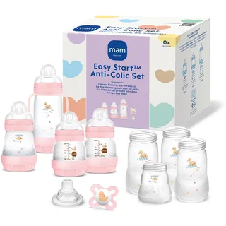 Mam Baby MAM Easy Start Anti-Colic Set Rose, Rosa