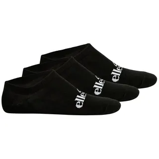 Ellesse Socken Unisex 3er Pack-FRIMO No Show Socks, schwarz 40-43