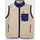 Weste Beige/Lila L