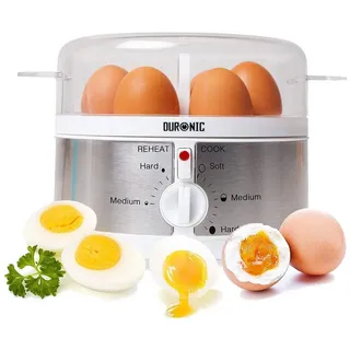 Duronic EB35 7 Eier + Messbecher Weiß