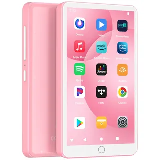 144GB MP3-Player mit WiFi Bluetooth,4.02 Zoll IPS Touch-Bildschirm, Musikplayer für Kinder, Android MP4-Player mit Spotify, Audible, Amazon Music, Deezer, Play Store