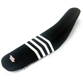 Motoseat Stripes Tm En 250es/mx Sitzbezug - Black / White - One Size